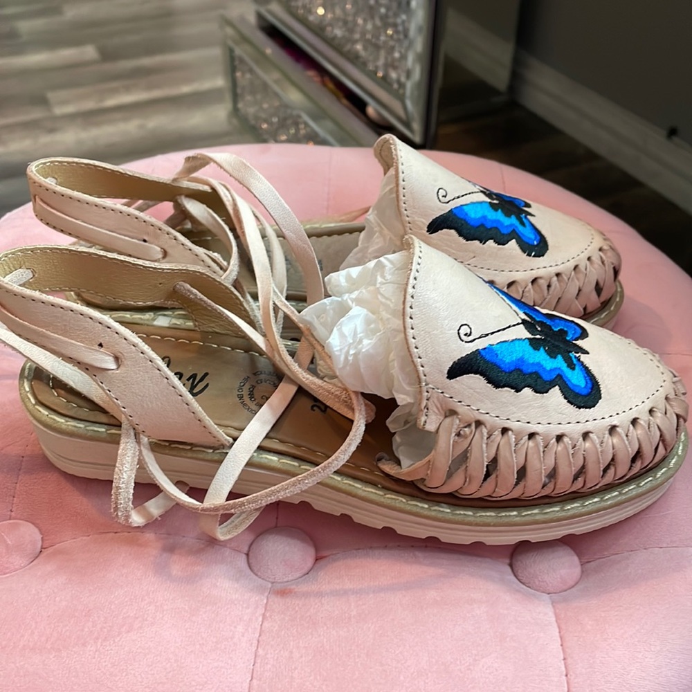 butterfly sandals